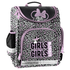 Školská taška 36 x 30 x 16 cm PASO Minnie Girls - leopardí vzor Preview