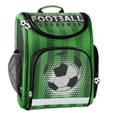 Školská taška 36 x 30 x 16 cm PASO Football - zelená 