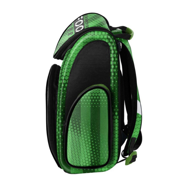 Školská taška 36 x 30 x 16 cm PASO Football - zelená