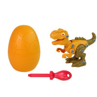 Dinosaurus na skrutkovanie Tyrannosaurus Rex + vajíčko 