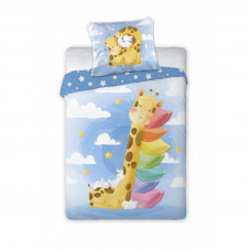 Detské posteľné obliečky 135 x 100 cm  Žirafka  Preview