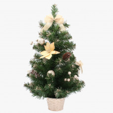 Vianočný stromček na stôl  60 cm - zlatý Preview