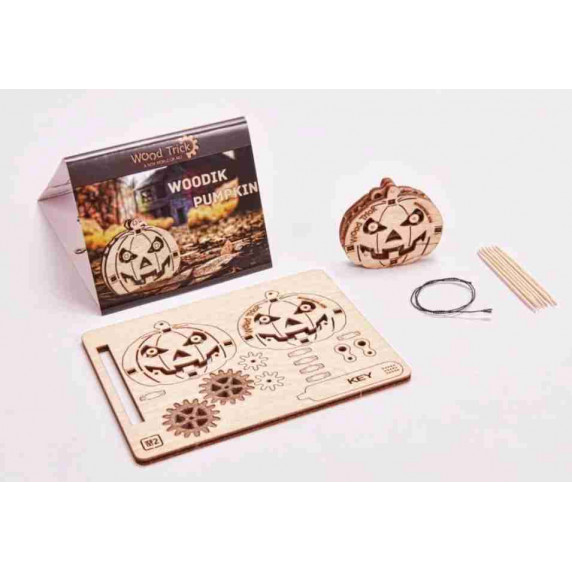 Mechanické puzzle 3D WOOD TRICK - tekvica