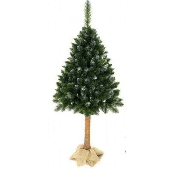 Vianočný stromček s kmeňom a šiškami 180 cm DIAMOND PINE 3D