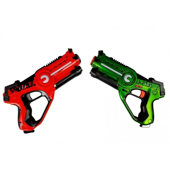 Call Of Life Sada laserovej pištole a masky červená - zelená