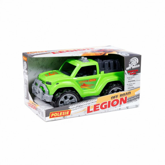 Veľké detské terénne vozidlo POLESIE Legion Green 89083 - zelené