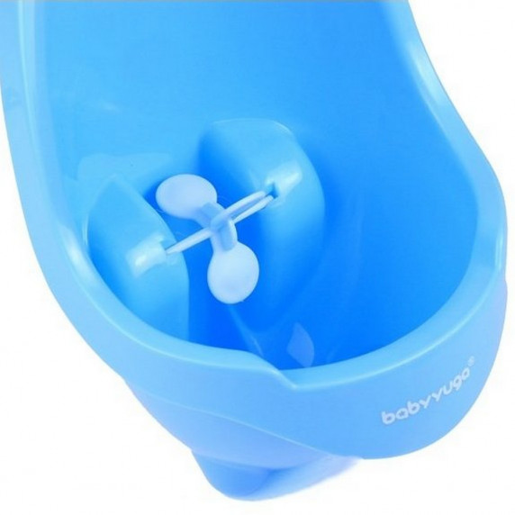 BabyYuga mini pisoár pre deti s prísavkami modrý