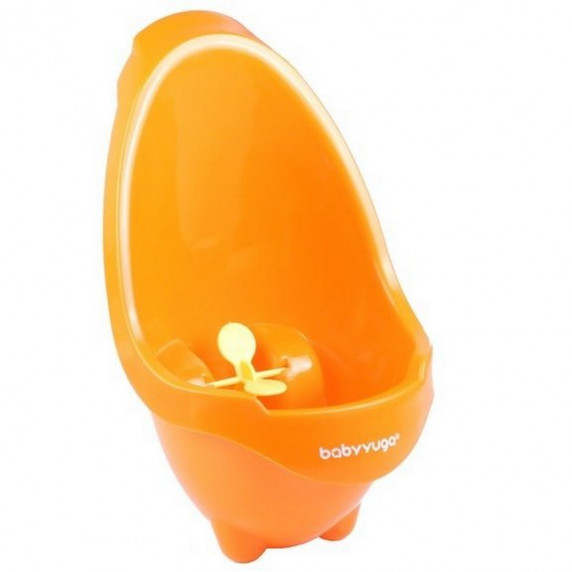 BabyYuga mini pisoár pre deti s prísavkami oranžový