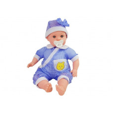 Detská bábika-bábätko 45 cm Inlea4Fun BABY KID - modrá Preview