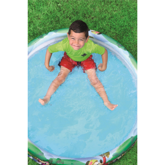 Nafukovací detský bazén 122x25 cm BESTWAY 91007 - Mickey Mouse a kamaráti