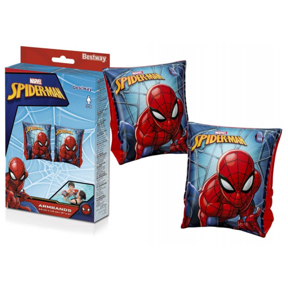Nafukovacie plavecké rukávy Spiderman  23 x 15 cm BESTWAY 98001