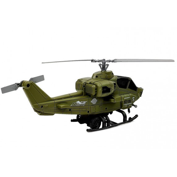 Detský vojenský vrtuľník s prilbou Inlea4Fun ARMY