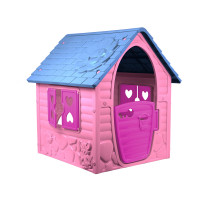 Záhradný domček Inlea4Fun MY FIRST PLAYHOUSE 456 - ružový/modrý 