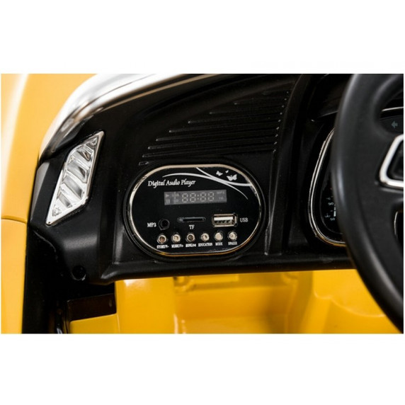 Elektrické autíčko AUDI R8 Spyder - žlté