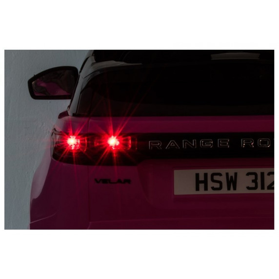 Elektrické autíčko lakované RANGE ROVER - ružové