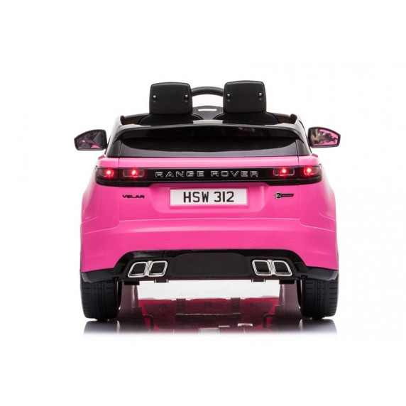 Elektrické autíčko lakované RANGE ROVER - ružové