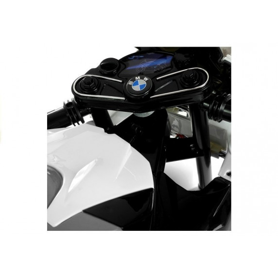 BMW S1000 RR Detská elektrická motorka - sivá