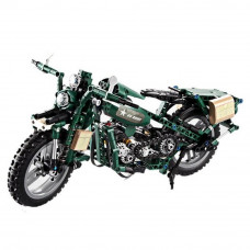 Stavebnica vojenská motorka Inlea4Fun DETECH 550 ks Preview