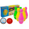 Farebný detský bowling so svetelnými efektmi Inlea4Fun BOWLING SET