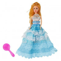 Bábika princezná Inlea4Fun BIRTHDAY WISHES 28 cm - modré šaty 