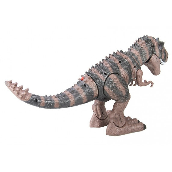 Dinosaurus figúrka na batérie - Tyrannosaurus Rex Inlea4Fun - pruhovaná