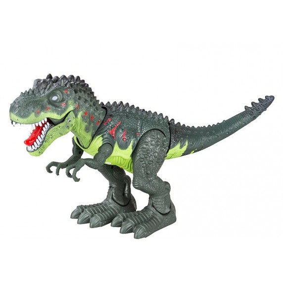 Dinosaurus figúrka na batérie - Tyrannosaurus Rex Inlea4Fun - zelená