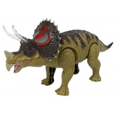 Dinosaurus figúrka na batérie - Triceratops Inlea4Fun - zelená Preview