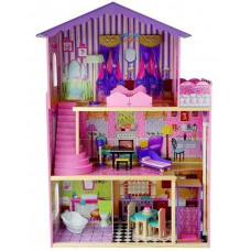 Drevený domček pre bábiky Inlea4Fun STELLA  Preview