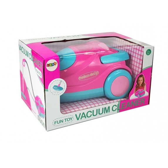Detský vysávač Inlea4Fun VACUUM CLEANER - ružovo/tyrkysový