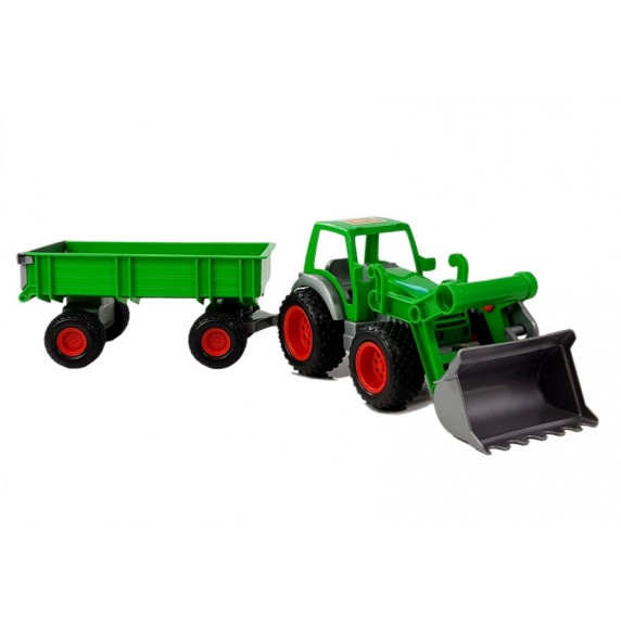 Detský traktor s vlečkou Inlea4Fun FARMER 8817