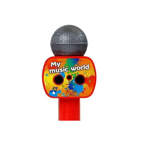 Detský karaoke mikrofón IInlea4Fun MY MUSIC WORLD - červený