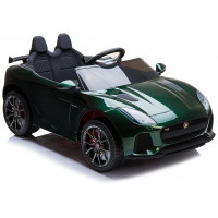 Elektrické autíčko Jaguar F-Type zelené - lakované prevedenie 