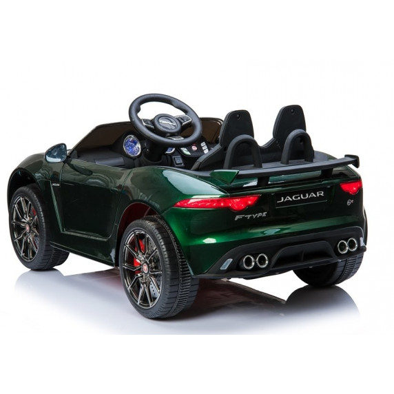 Elektrické autíčko Jaguar F-Type zelené - lakované prevedenie