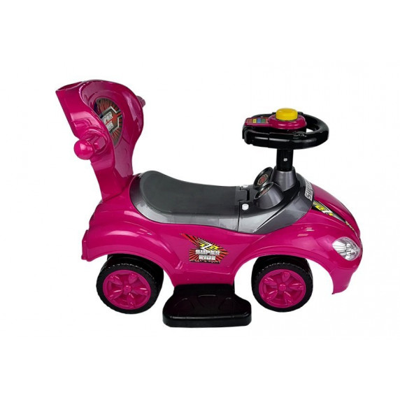 Detské odrážadlo Inlea4Fun Super Ride 3 v 1 - ružové