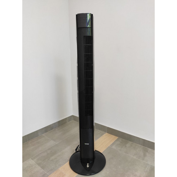 VENTO Stĺpový ventilátor 117 cm 45 W - čierny