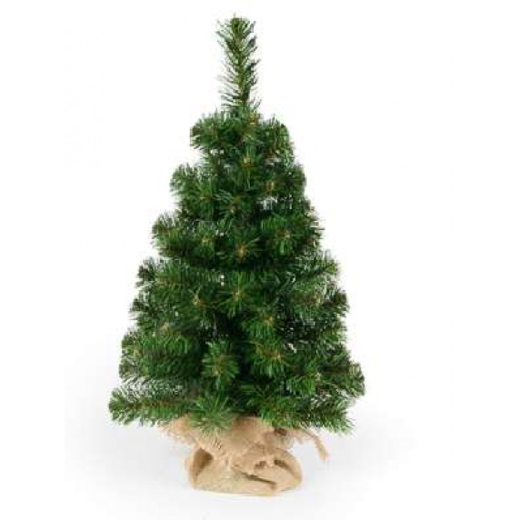 Vianočný stromček v jute 60 cm Inlea4Fun JUTA 