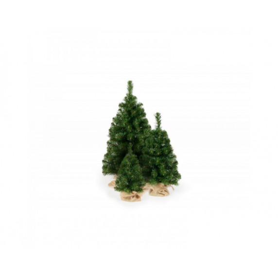 Vianočný stromček v jute JUTA 80 cm