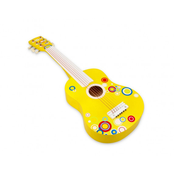 Drevená gitara Lelin - bubble