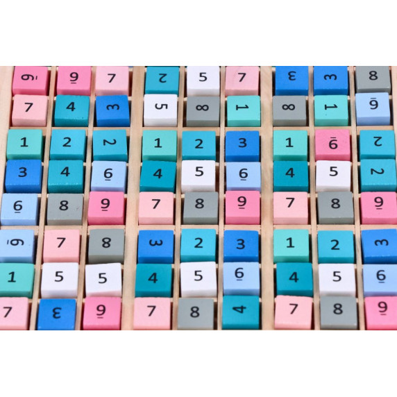 Drevené farebné Sudoku ADAM TOYS