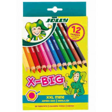 Farebné ceruzky JOLLY X-Big 12 kusov Preview