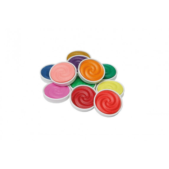 Vodové farby v kovovej krabičke JOLLY Supertabs - 24 farieb