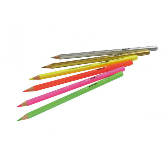 Farebné ceruzky JOLLY Superstick Extramix 6 kusov