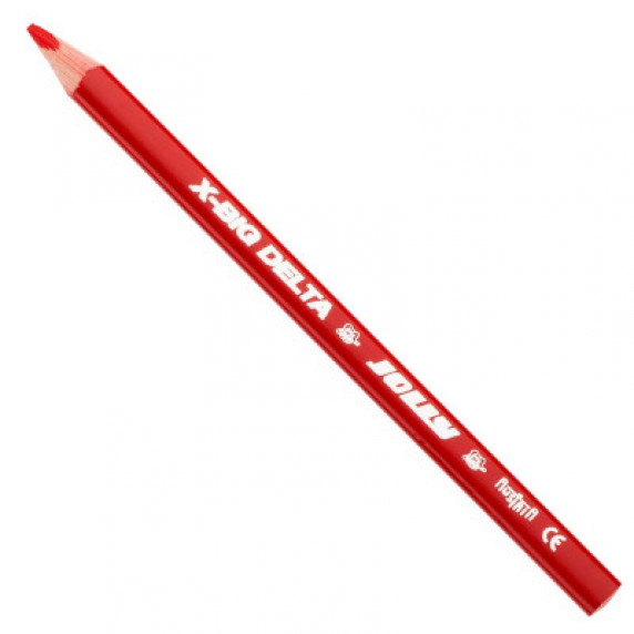 Farebné ceruzky JOLLY X-Big Delta 6 kusov
