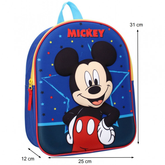 Detský batoh Mickey Hviezda s 3D efektom