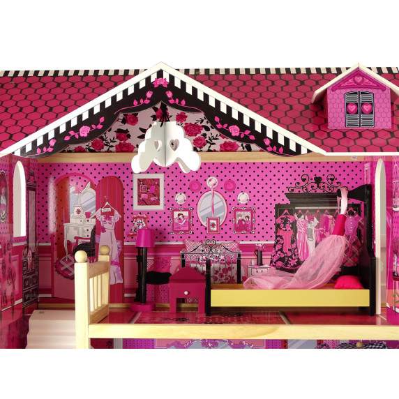 Drevený domček pre bábiky Inlea4Fun RADKA