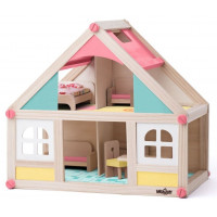 Drevený domček pre bábiky WOODYLAND 