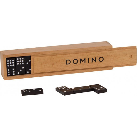 Domino v drevenej krabice GOKI Domino Classic