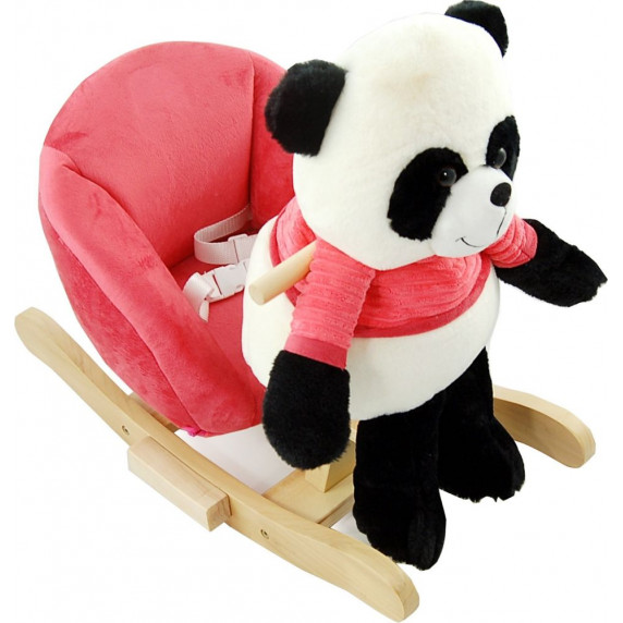 Hojdacia hračka Panda Nefere - červená