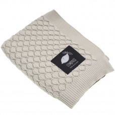 Pletená detská deka, prikrývka LEMONII Cotton Blanket - béžová Preview