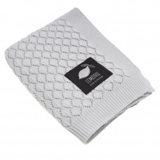 Pletená detská deka, prikrývka LEMONII Cotton Blanket - sivá Preview